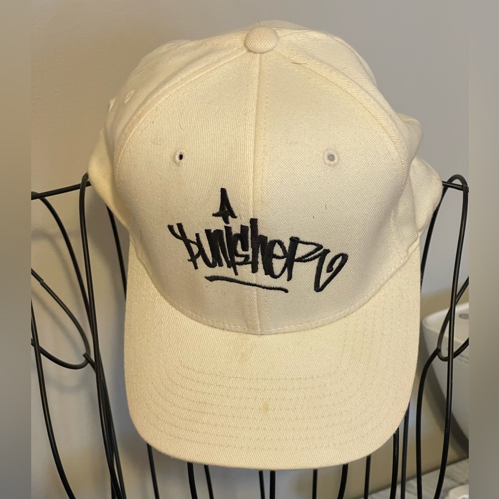Signed Carlos Mencia Punisher Tour hat